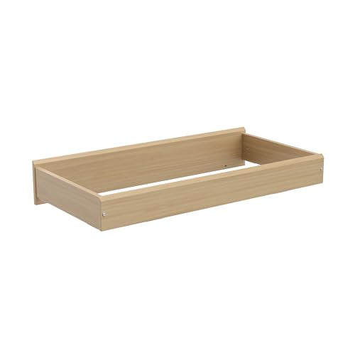Storkcraft Nest Changing Table Topper Driftwood | Baby Diaper Station