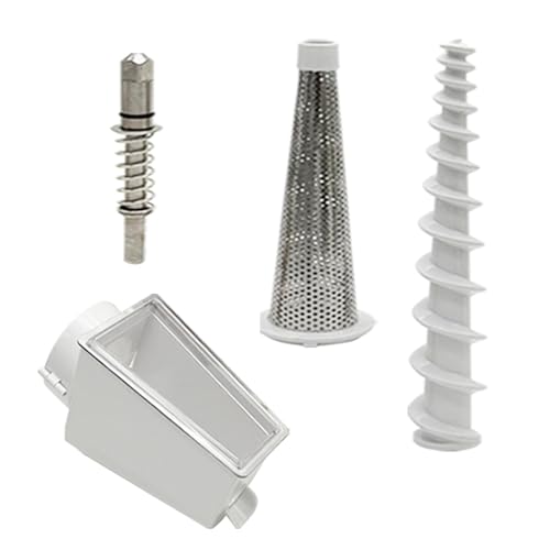 Fruit and Vegetable Strainer Attachment with Food Tray for Stand Mixers
