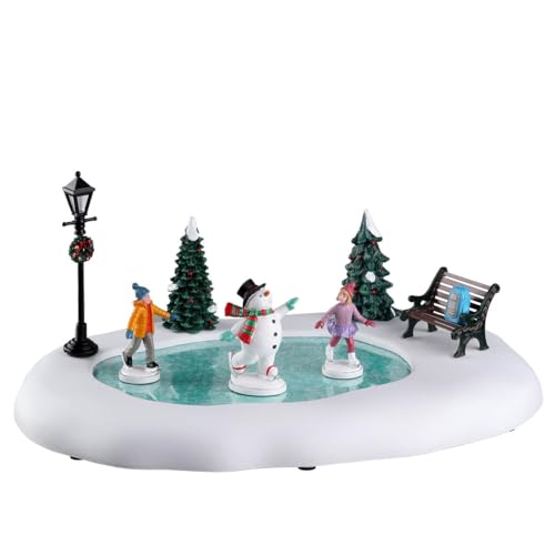 Lemax Vail Village Frosty Goes Ice Skating Accessory #24951 - Holiday Village Decor