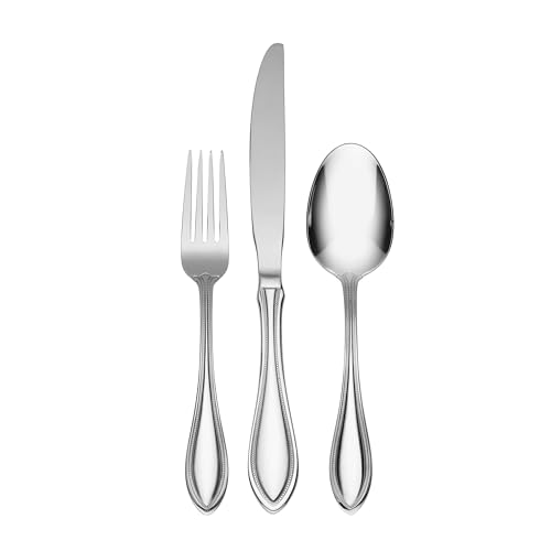 Oneida American Harmony 12-Piece Stainless Steel Flatware Set, Service for 4