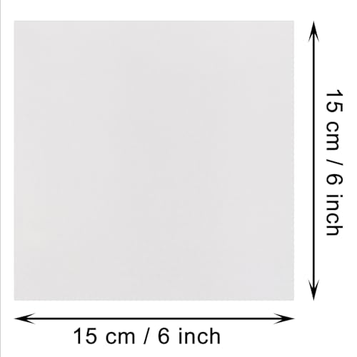 Silver Foil Candy Wrappers 6x6 Inch Pack of 100 for Chocolates & Gifts