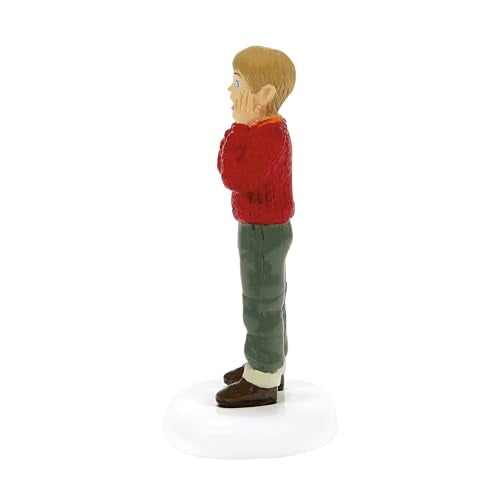 Department 56 Snow Village Home Alone Figurine, 2.64 Inch Resin Decor