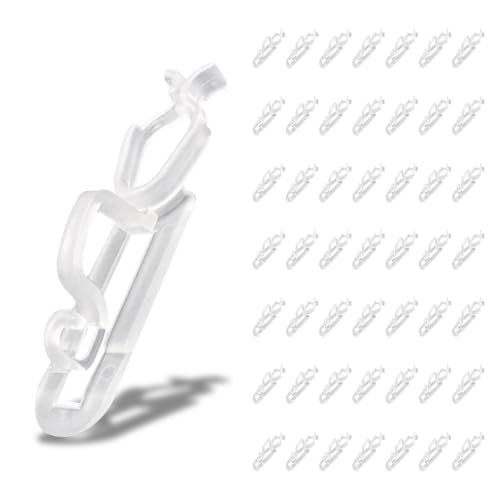 C7 & C9 Oversized Christmas Light Clips Pack of 50 - Fits C6, Mini, & More, Lucky TL
