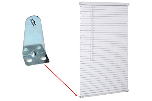 4pcs Metal Hold Down Brackets for Horizontal Blinds and Window Shades