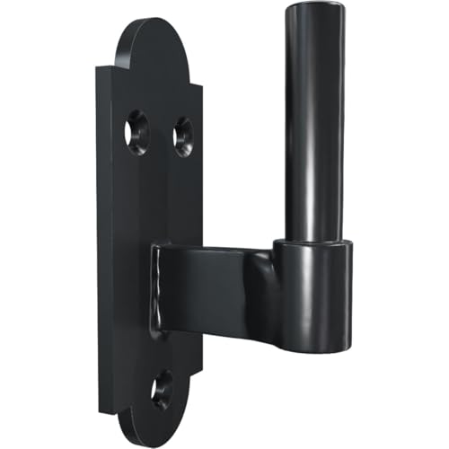 Stainless Steel Shutter Pintel on Plate Kit, 1 1/2-Inch Offset, 2 Pairs