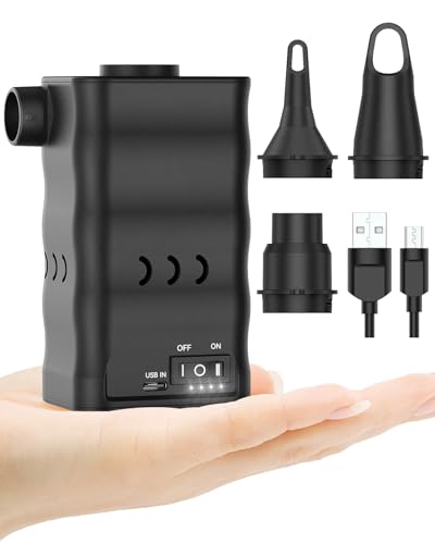 Portable 6000mAh Rechargeable Air Pump for Inflatables