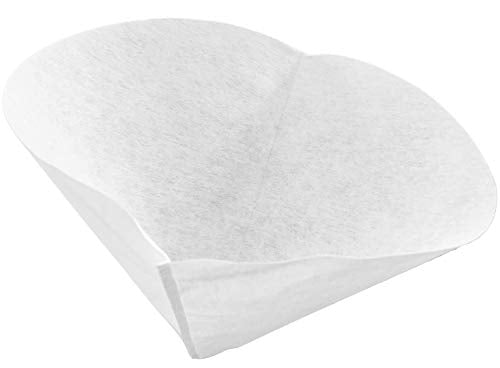 10-Inch Commercial Deep Fryer Filter Cones - 100 Pack Grease Strainers