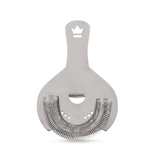 Stainless Steel Cocktail Kingdom Koriko Hawthorne Strainer - Heavy Duty Bar Tool