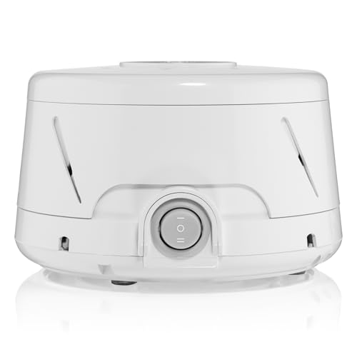 Classic Fan-Based White Noise Sound Machine for Sleep & Privacy - White
