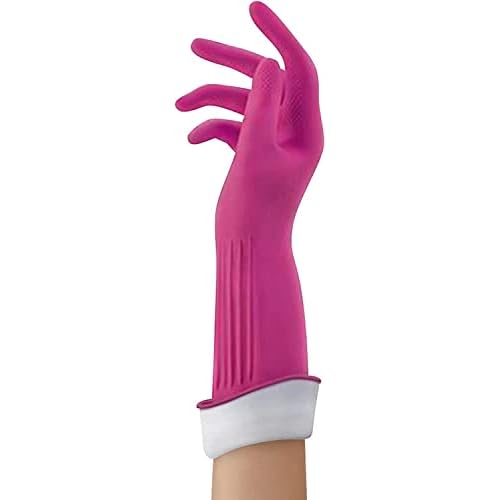 PLAYTEX HandSaver Rubber Gloves, Premium Protection for Kitchen and Household Cleaning (Medium, 6 Pack)