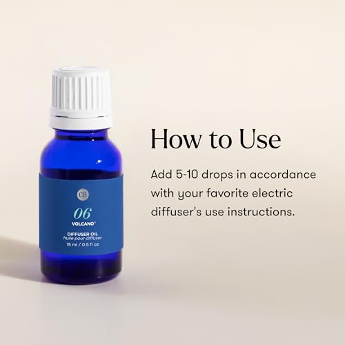 Volcano Fragrance Oil Refill for Electric & Ultrasonic Diffusers, 0.5 fl oz