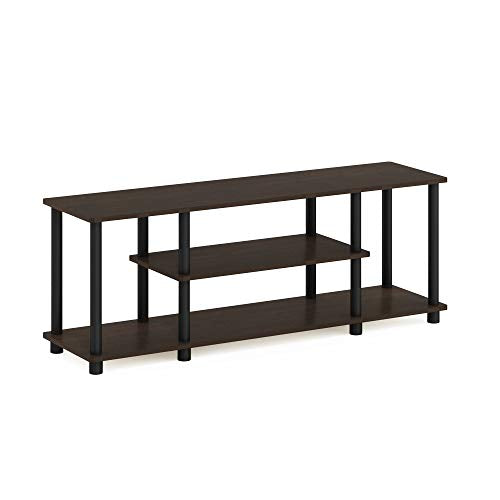3-Tier TV Stand for TVs up to 50 Inch, Toolless Open Entertainment Center