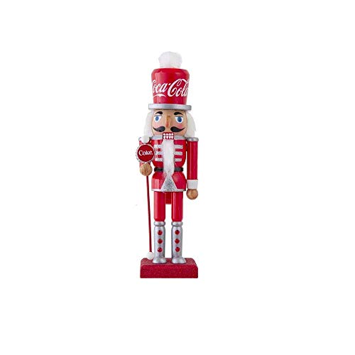 10-Inch Wooden Holiday Nutcracker Figurine - Festive Tabletop Decor