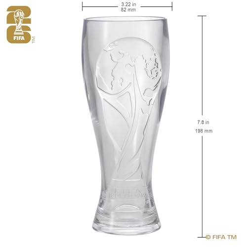 2026 World Cup Edition 17oz Shatterproof Pilsner Beer Glass