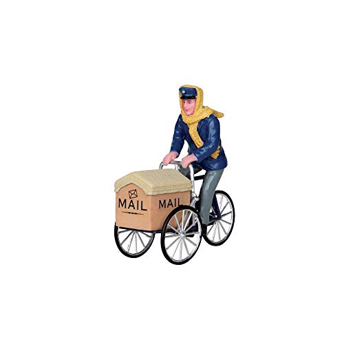 Lemax Holiday Village Mail Delivery Cycle Collectible Figurine #22054