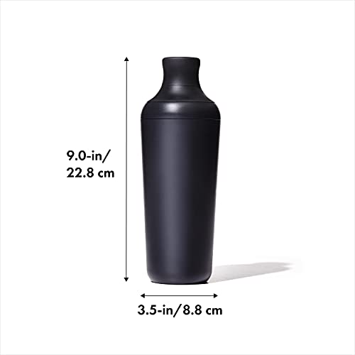 OXO Good Grips 20 oz Plastic Cocktail Shaker with Leakproof Seal & Built-in Strainer