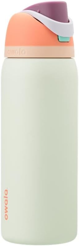 Owala FreeSip Insulated Stainless Steel Water Bottle - BPA-Free, 40 oz, Surfs Edge | Ideal for Sports & Travel