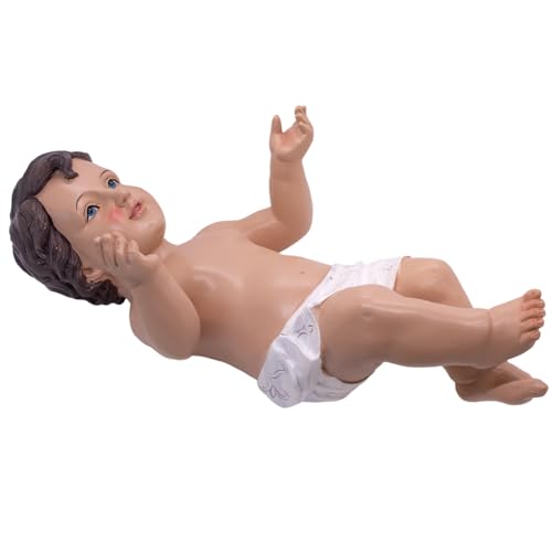 12.5-Inch Baby Jesus Nativity Figurine for Manger Scene Holiday Decor