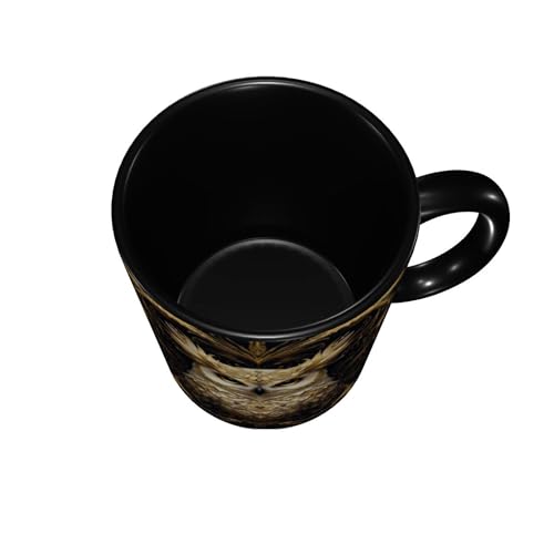 FyLybois Owl Coffee Mug 11oz Ceramic Cup with Handle – Funny Gift for Women