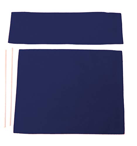 Directors Chair Replacement Canvas Cover Set - Round Stick Style