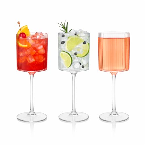 12-Pack 8.5oz Ribbed Plastic Champagne Flutes – Disposable Stemmed Glasses