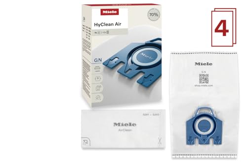 Miele GN HyClean Air Vacuum Bags XL Pack for Canister Vacuums