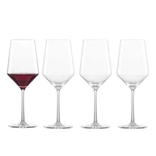 Tritan Crystal Red Wine Glasses, 19 oz Cabernet Stemware Set of 4