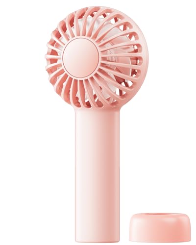 Mini Portable Handheld Fan, 3-Speed Rechargeable Personal USB Fan