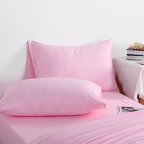 5-Piece Twin Bed in a Bag Comforter and Sheet Set, Soft Brushed Microfiber
