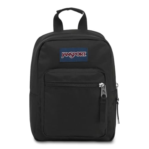 JanSport Big Break Insulated Lunch Bag - Small Soft-Sided Cooler Ideal for Class, Work, or Meal Prep, Black