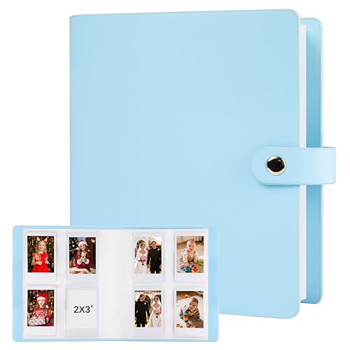320-Pocket Photo Album for 2x3 Inch Instant Photos, PU Leather Cover