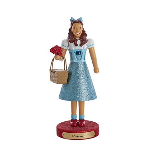 10-Inch Wizard of Oz Dorothy Wooden Nutcracker Holiday Decoration