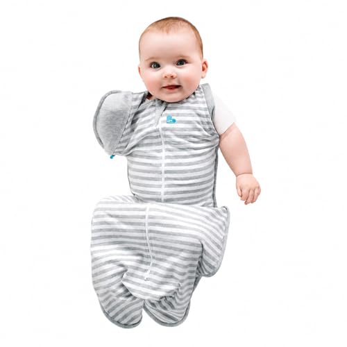 Love to Dream Swaddle Up 2-in-1 Transition Bag, 1.0 TOG Sleep Sack - Gray