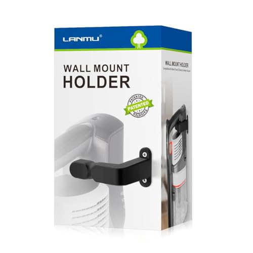 Universal Cordless Stick Vacuum Wall Mount Holder - Drill or Adhesive