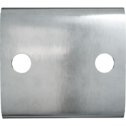 304 Stainless Steel Acorn Shutter Holdbacks - 3-Inch Projection (Pair)
