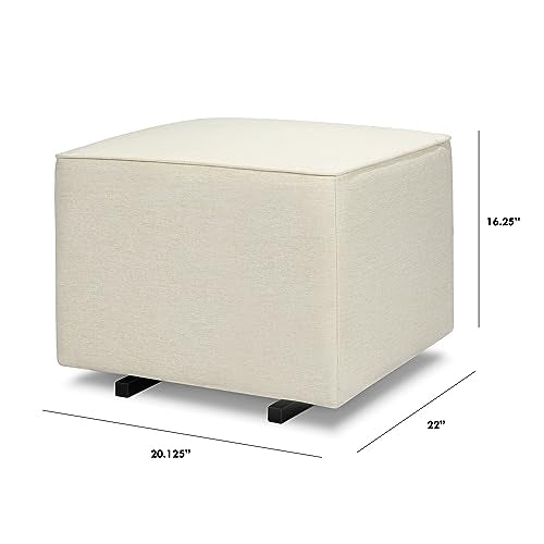 Universal Gliding Ottoman for Nursery Gliders and Recliners - Vanilla