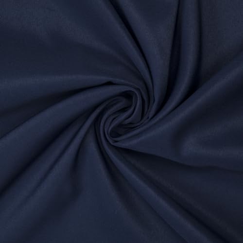 Navy Blue Rectangle Tablecloth 70 x 120 Inch - Washable Polyester Fabric