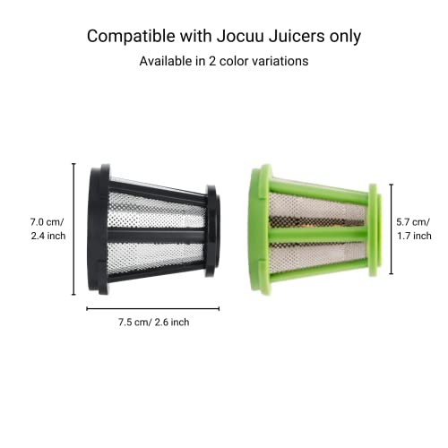 Masticating Juicer Strainer Replacement Filter - Food-Grade BPA-Free