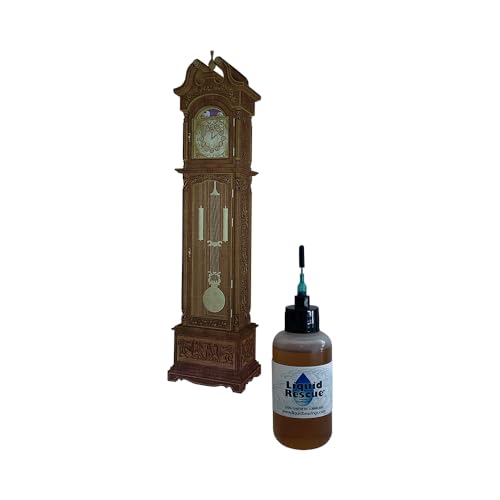 Liquid Rescue Synthetic Clock Oil - Lubricant for Grandfather & Wall Clocks