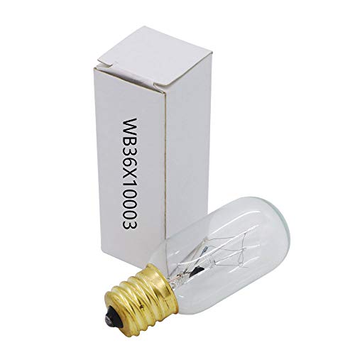 WB36X10003 Microwave Light Bulb 40W 130V E17 Replacement - 2 Pack