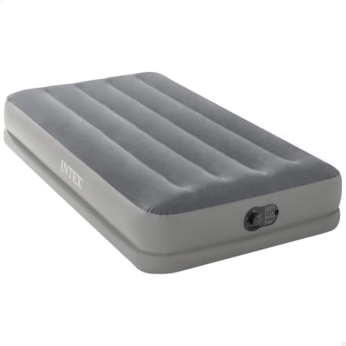 Twin Air Mattress with Built-in USB Pump - 12 Inch Raised Inflatable Bed