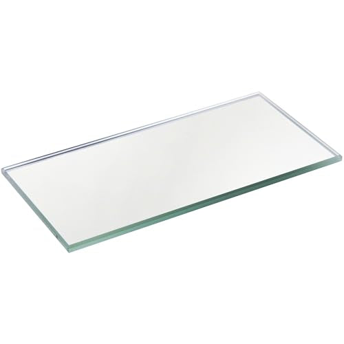 2x4 Inch Rectangle Glass Mirror Tiles, 3mm Thick, Pack of 72