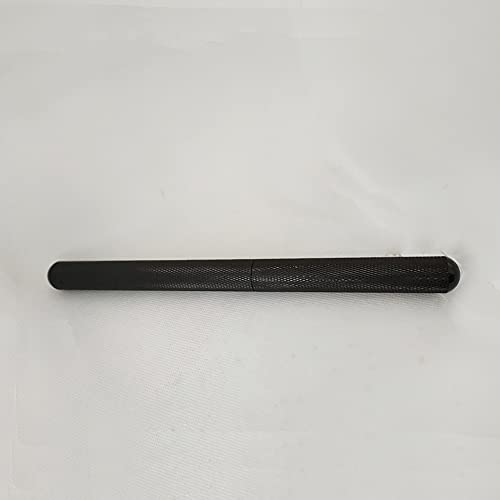 Black Aluminum Alloy Ice Pick for Frozen Food & Bar Use - Safety Cover Included