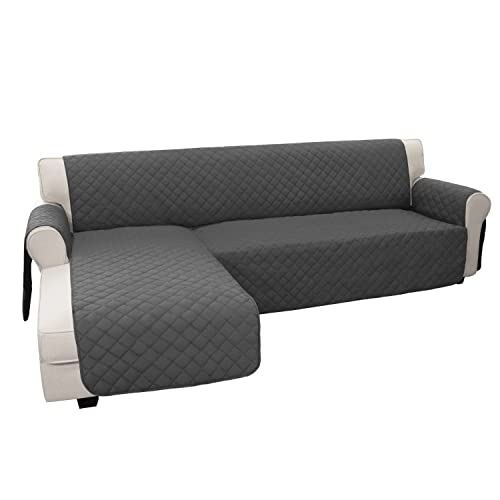 Reversible L-Shape Sectional Sofa Cover - Water-Resistant Pet Protector