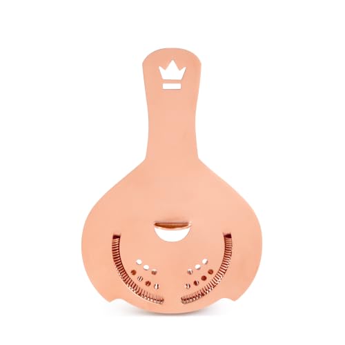 Copper Hawthorne Strainer for Cocktail Mixing - Koriko® by Cocktail Kingdom
