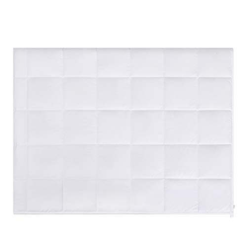 California King Size Weighted Blanket - 90''x108'', 40lbs, Cotton
