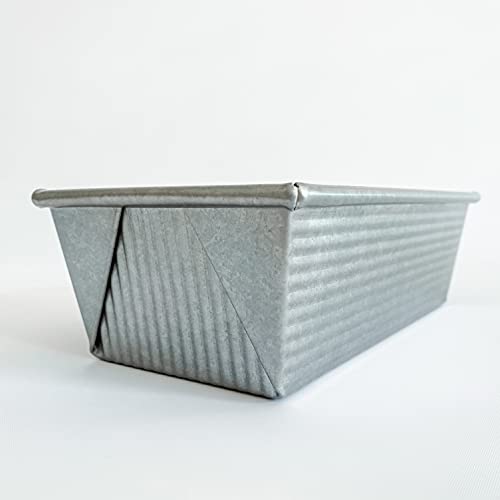 Nonstick Aluminized Steel Bread Loaf Pan, 1 LB Commercial Grade Bakeware