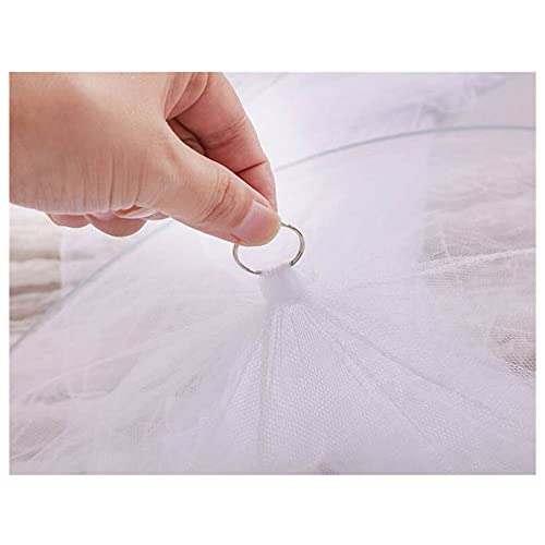 Hanging Bed Canopy Mosquito Net - Fine Mesh Protection for Bedroom & Camping