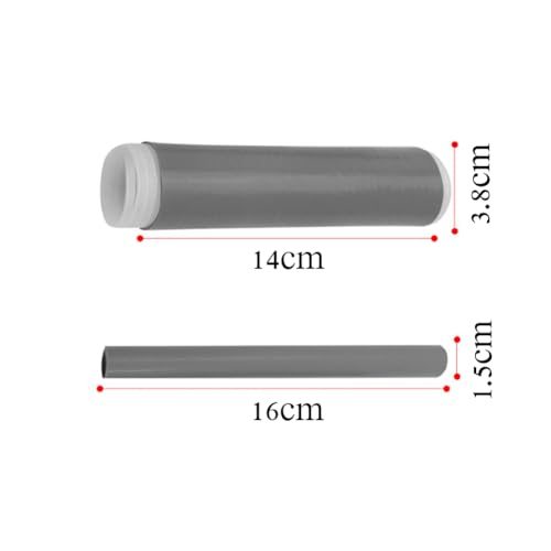 Yocartgo 2 Pcs Grey Heat-Resistant Silicone Pot Handle Covers for Cast Iron Skillets