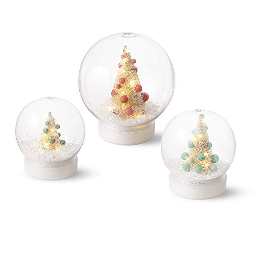 4-Inch DIY Snow Globe Kit - Clear Shatterproof Plastic Water Globe